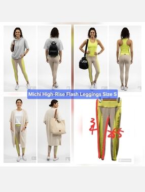 Michi High-Rise Flash Leggings Size S